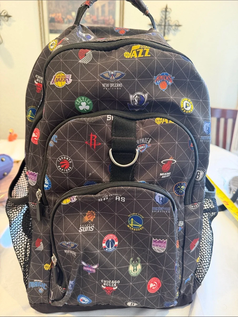 B20 Pottery Barn NBA Backpack GUC